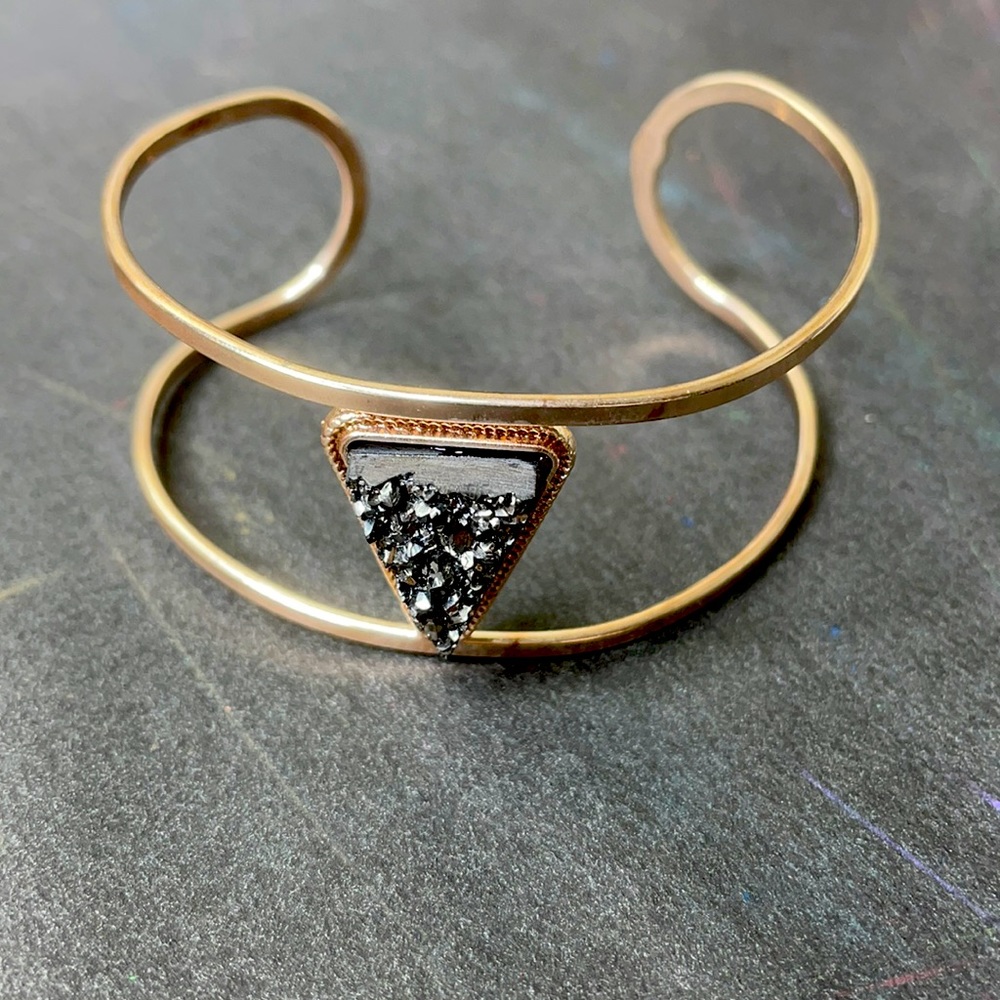 Rose Gold Stone Bracelet